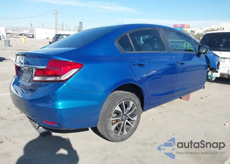 2014 Honda Civic Ex z USA, uszkodzony, nr VIN 19XFB2F89EE225612